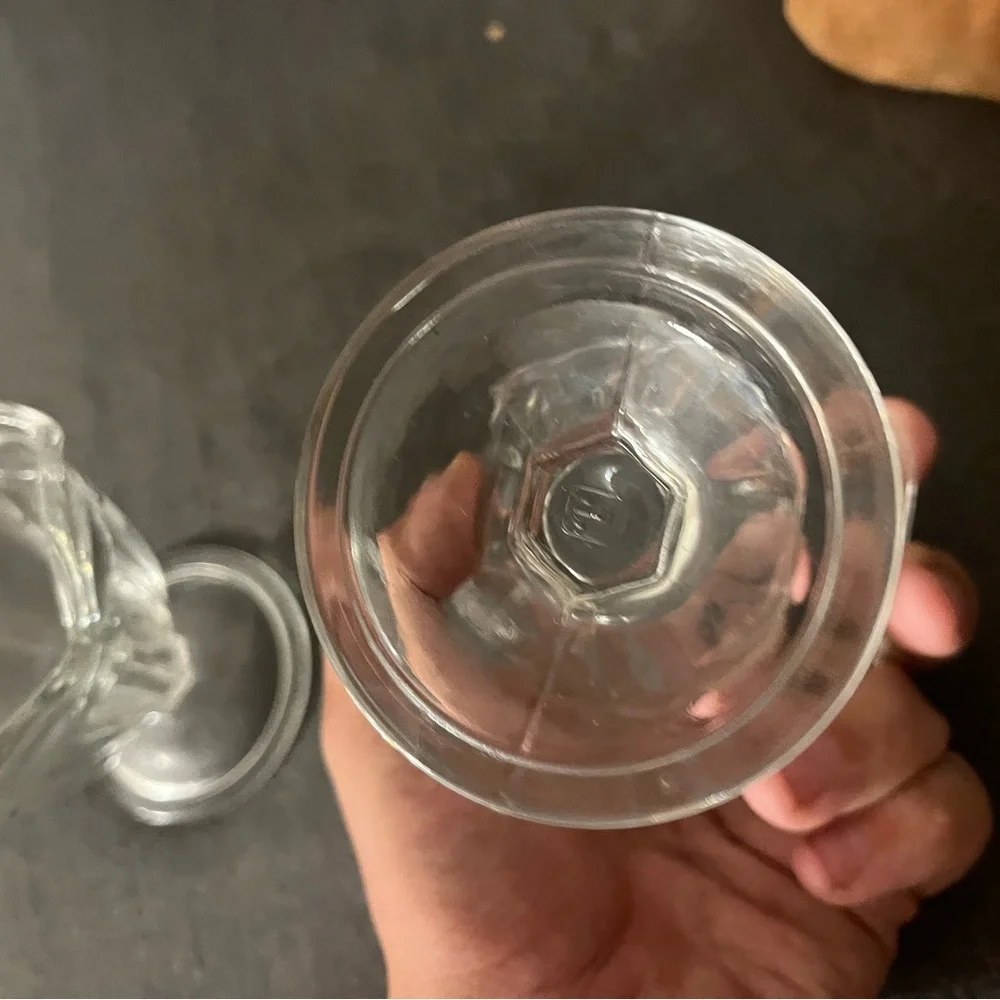 Anchor hocking Elegant tulip shaped Glass Dessert Cups (set of 4) cottagecore